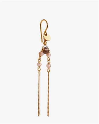 Stine A - Bounce With Chains Ørering - Gold